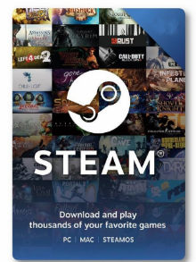 Steam Gift Card 5 USD GLOBAL Account